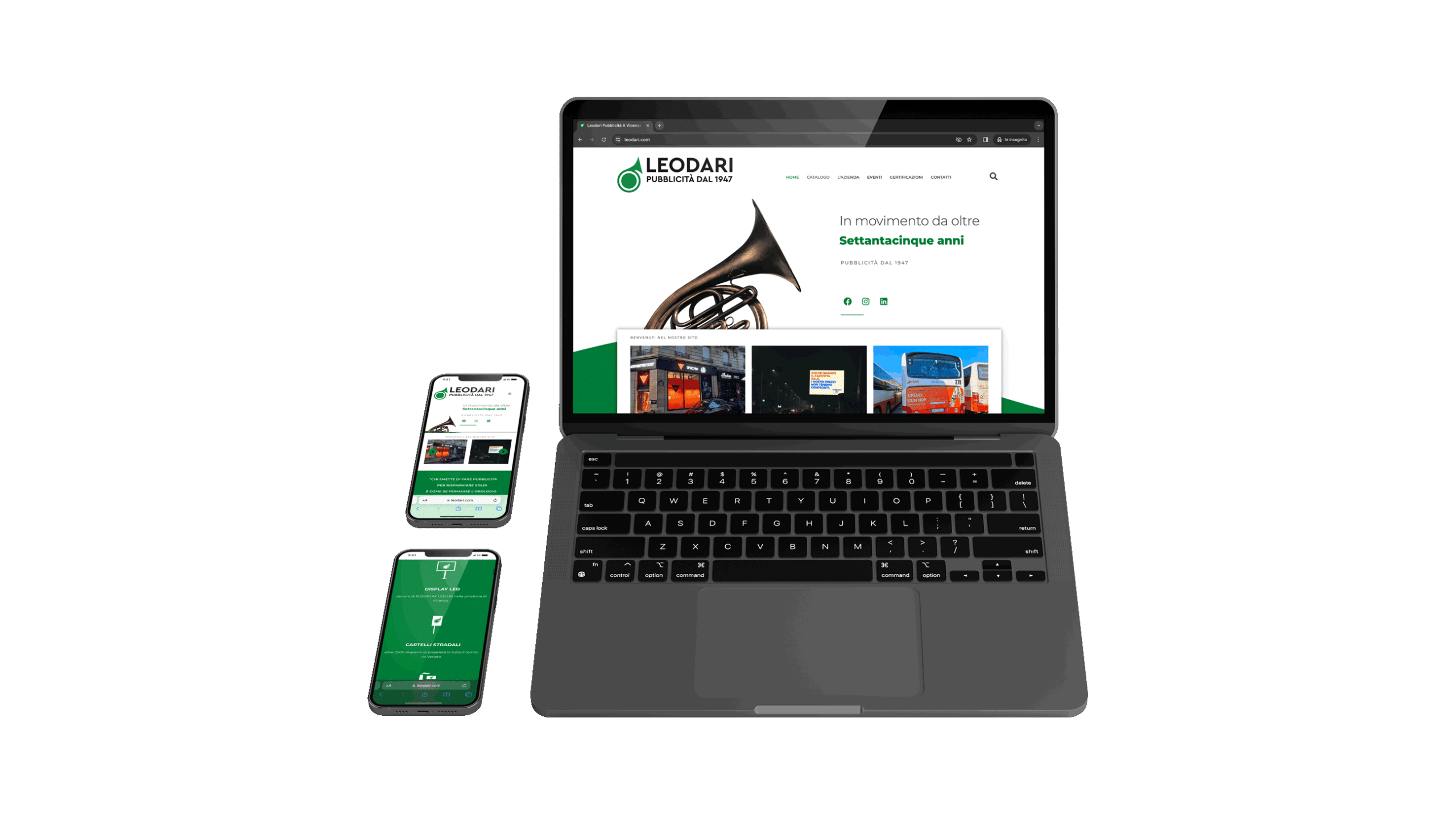 Leodari Creative Portfolio Cliente: LEODARI PUBBLICITÀ