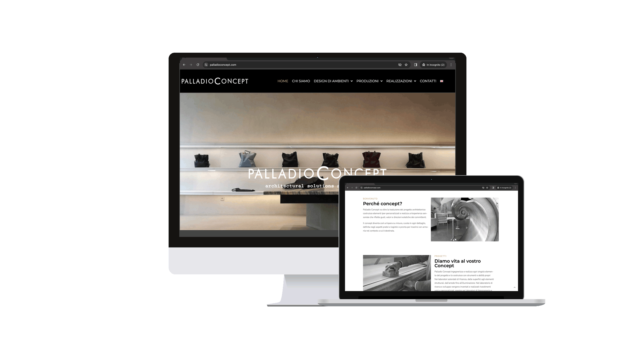 Leodari Creative Portfolio Cliente: PALLADIO CONCEPT